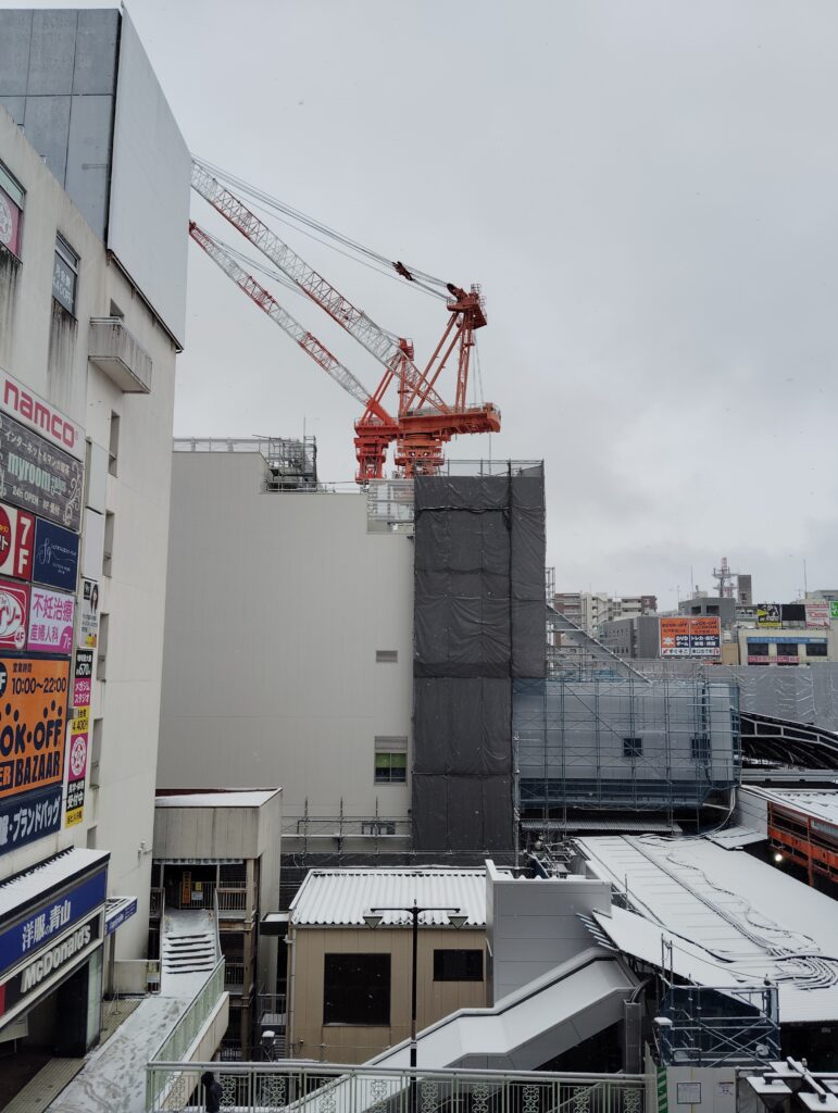 松戸駅ビル改良工事　2026年2月8日