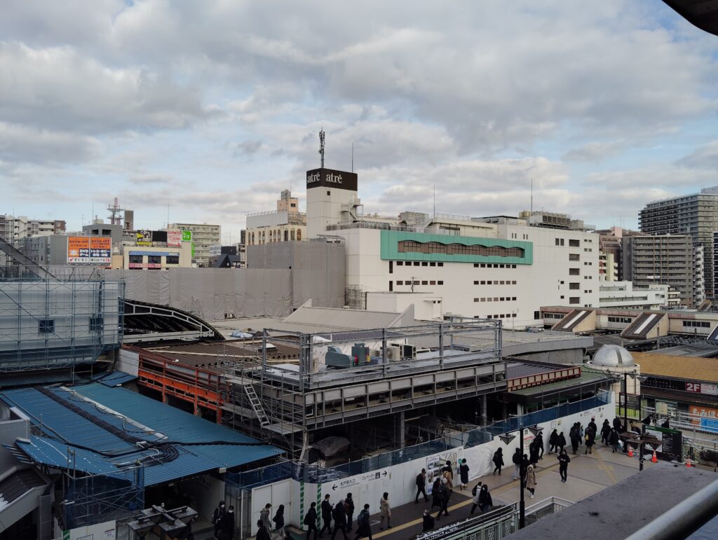 松戸駅ビル改良工事　2026年2月10日
