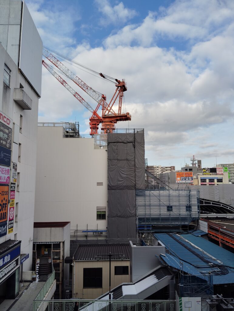 松戸駅ビル改良工事　2026年2月10日