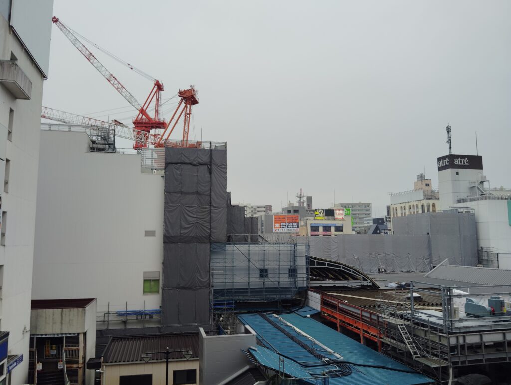 松戸駅ビル改良工事　2026年2月11日