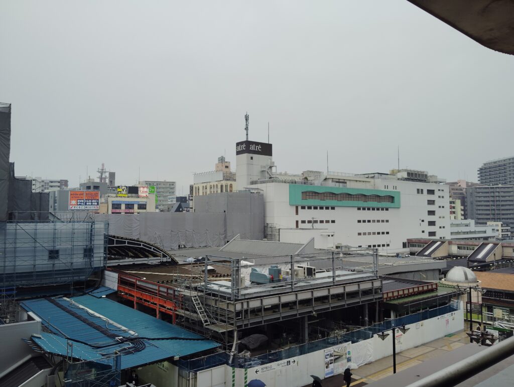 松戸駅ビル改良工事　2026年2月11日