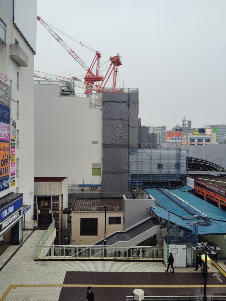 松戸駅ビル改良工事　2026年2月11日