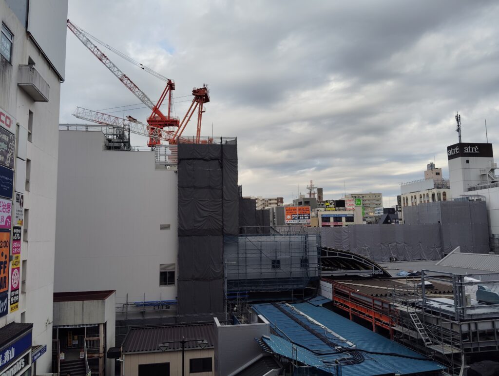 松戸駅ビル改良工事　2026年2月12日