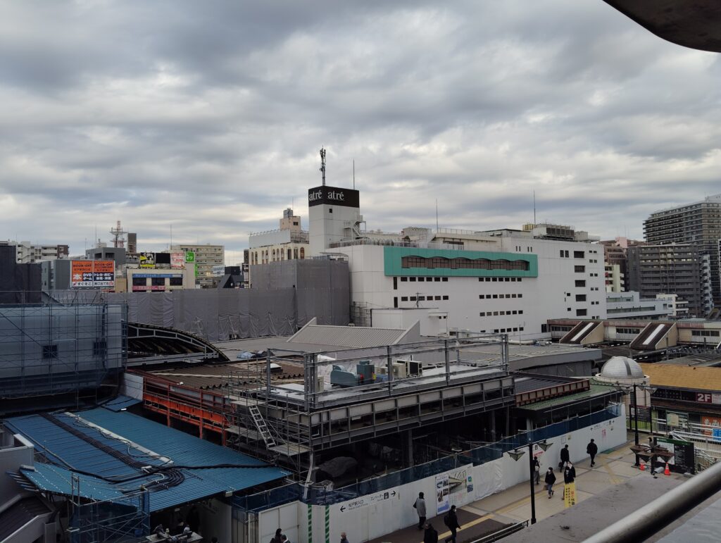 松戸駅ビル改良工事　2026年2月12日