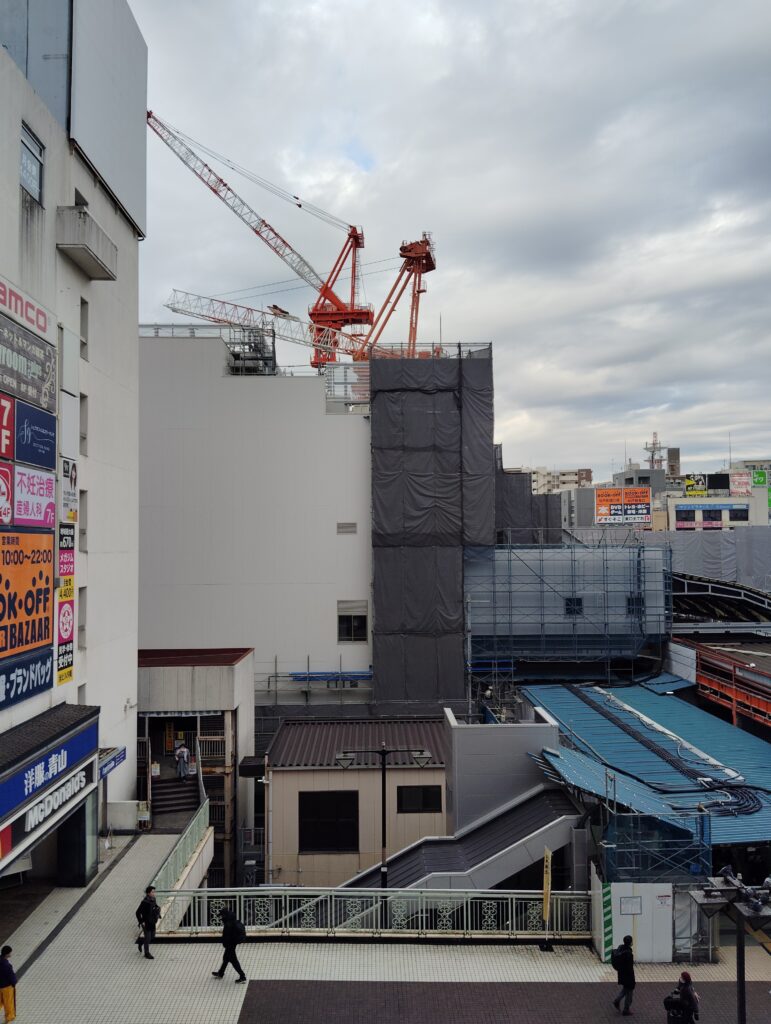 松戸駅ビル改良工事　2026年2月12日