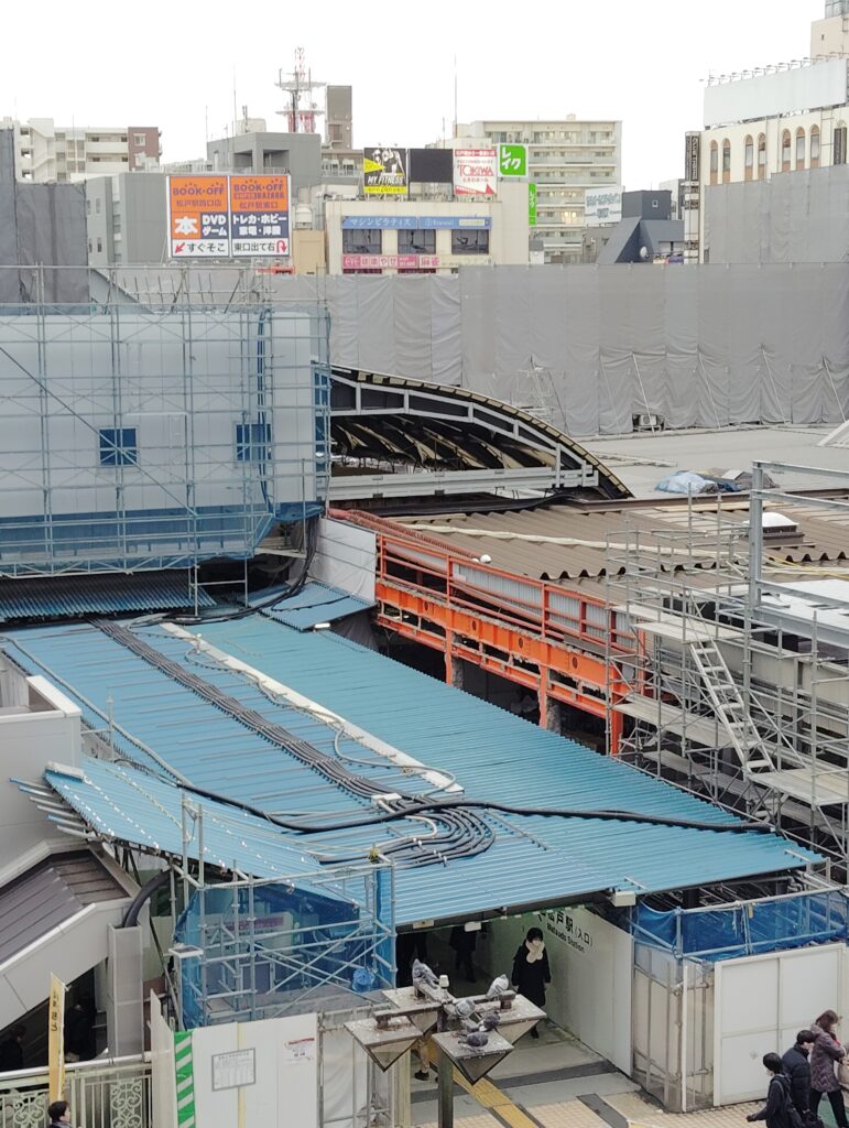 松戸駅ビル改良工事　2026年2月12日