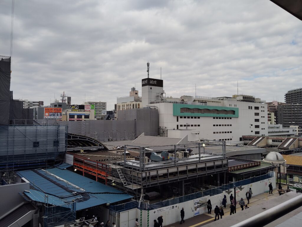 松戸駅ビル改良工事　2026年2月13日