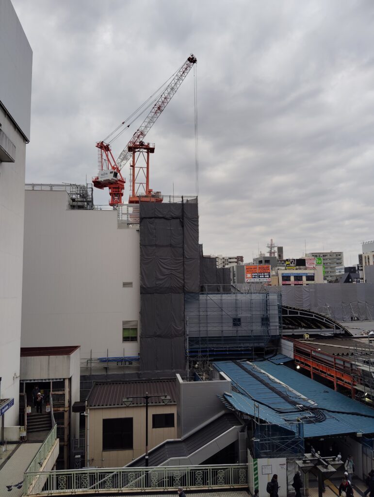 松戸駅ビル改良工事　2026年2月13日
