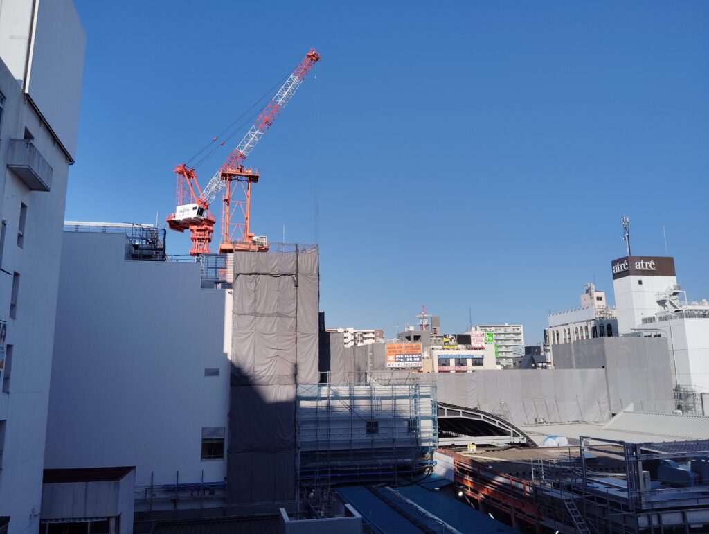 松戸駅ビル改良工事　2026年2月14日