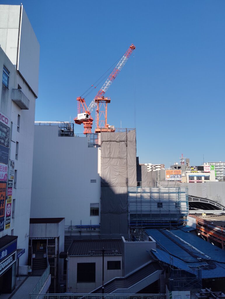 松戸駅ビル改良工事　2026年2月14日