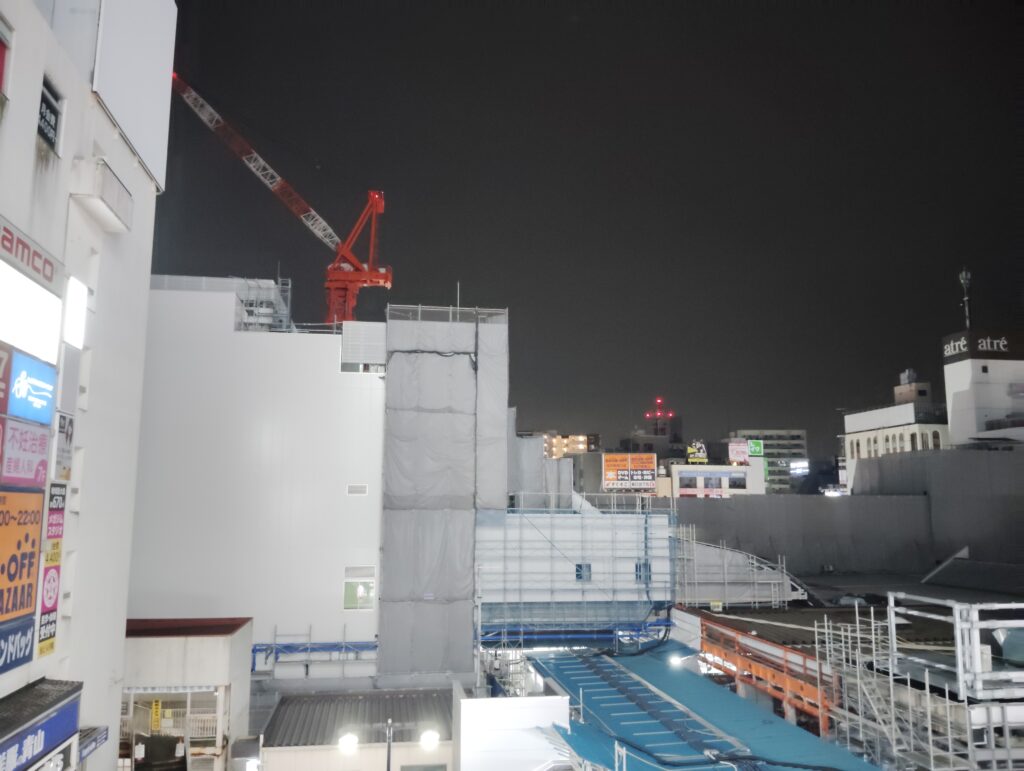 松戸駅ビル改良工事　2026年2月26日