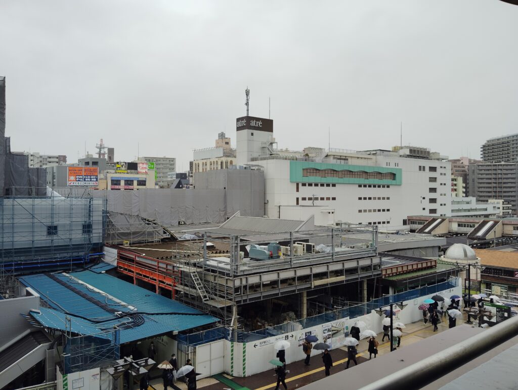 松戸駅ビル改良工事　2026年3月3日