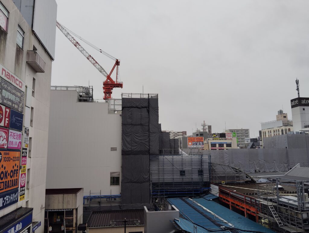 松戸駅ビル改良工事　2026年3月4日