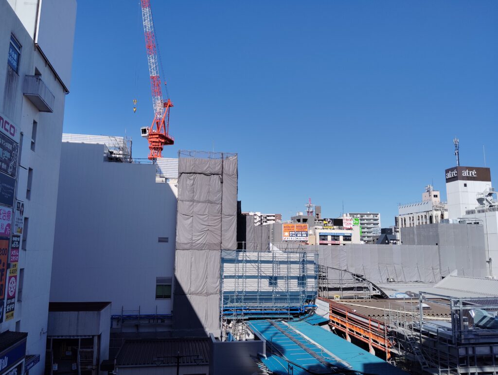 松戸駅ビル改良工事　2026年3月5日