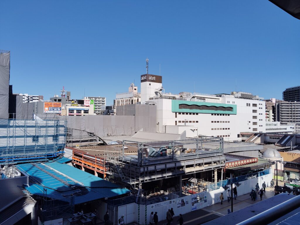 松戸駅ビル改良工事　2026年3月5日