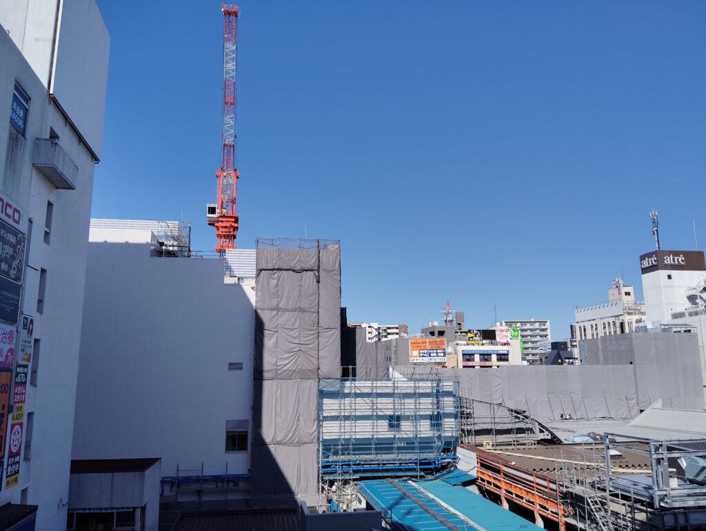 松戸駅ビル改良工事　2026年3月7日