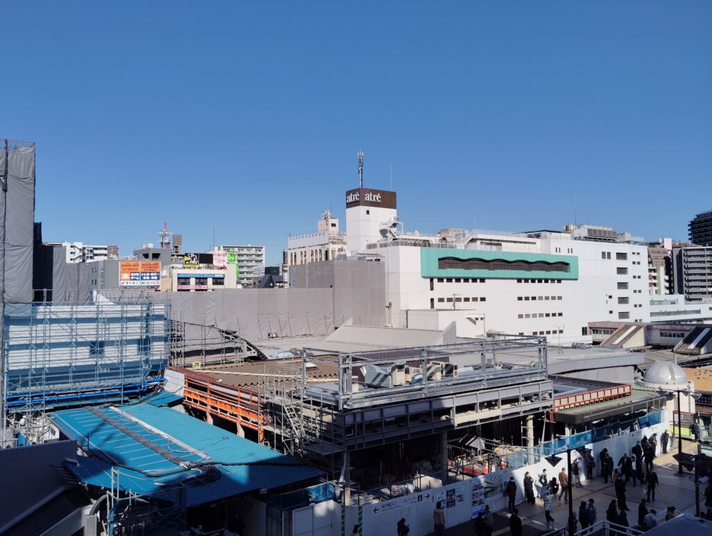 松戸駅ビル改良工事　2026年3月7日