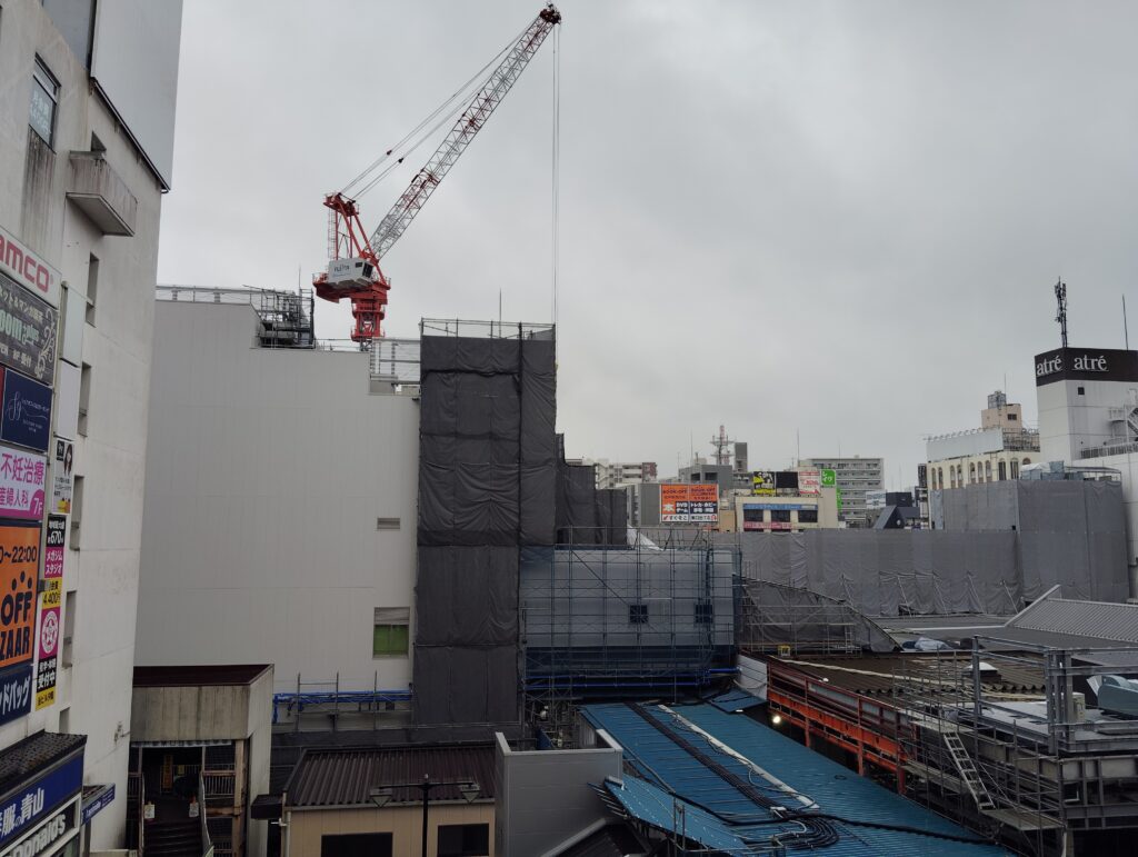 松戸駅ビル改良工事　2026年3月10日