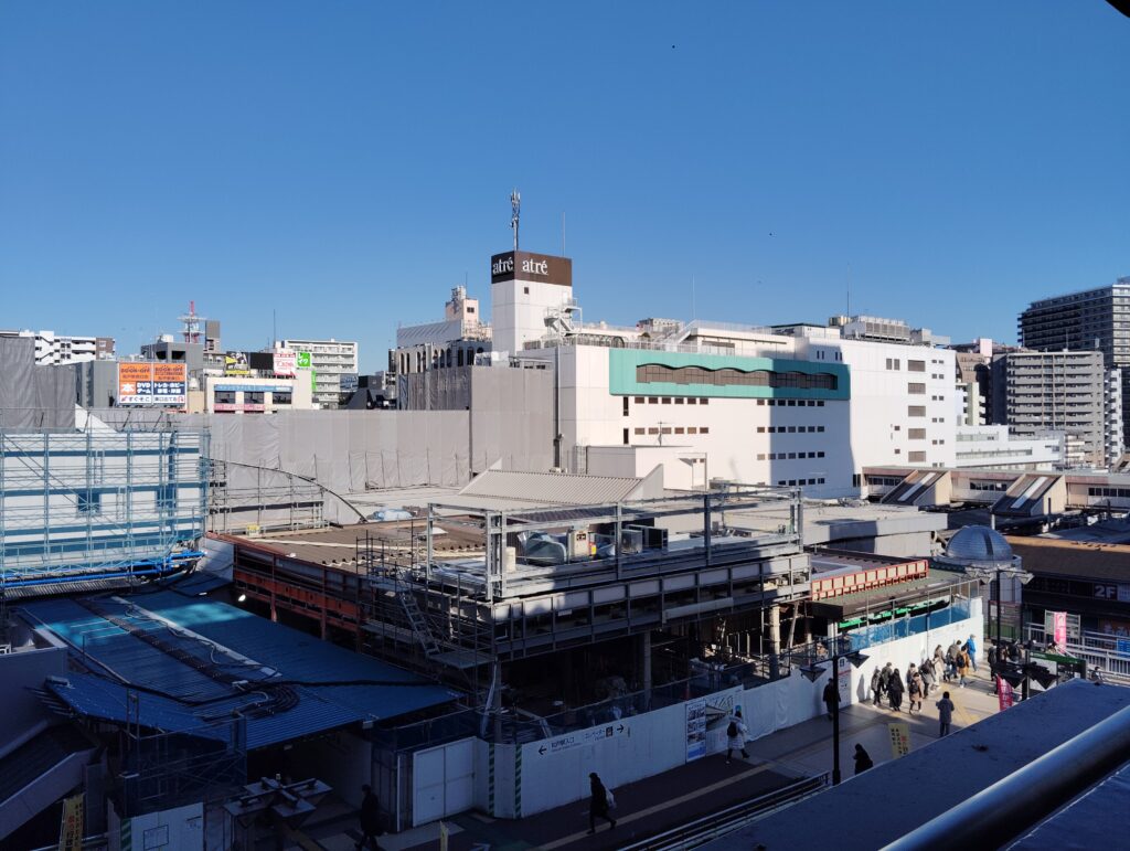 松戸駅ビル改良工事　2026年3月11日