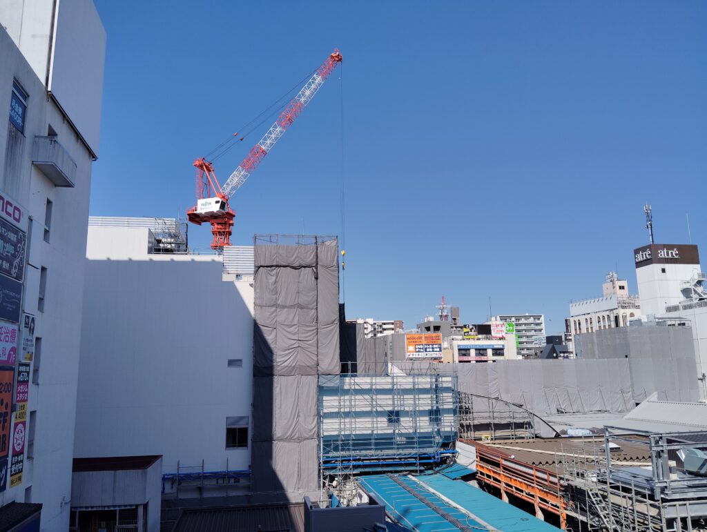 松戸駅ビル改良工事　2026年3月12日