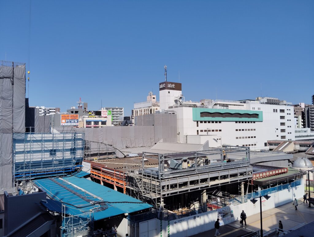 松戸駅ビル改良工事　2026年3月12日