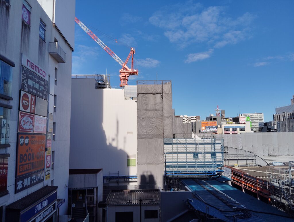 松戸駅ビル改良工事　2026年3月14日