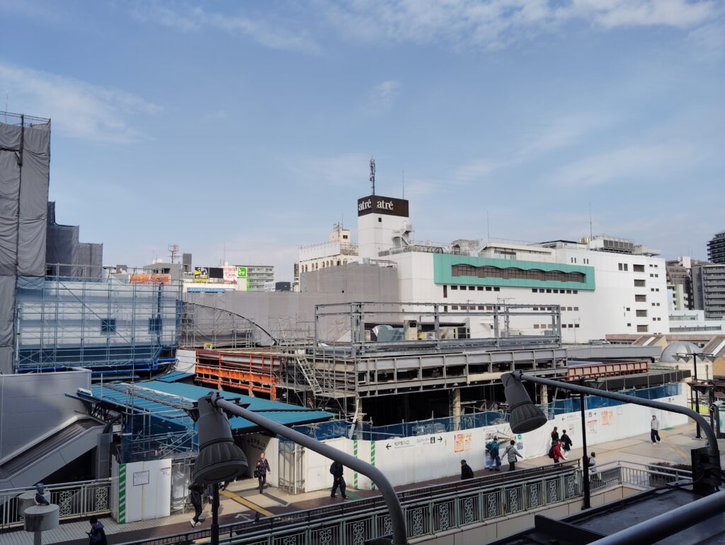 松戸駅ビル改良工事　2026年3月18日