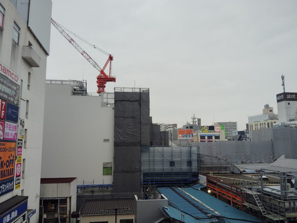 松戸駅ビル改良工事　2026年3月19日