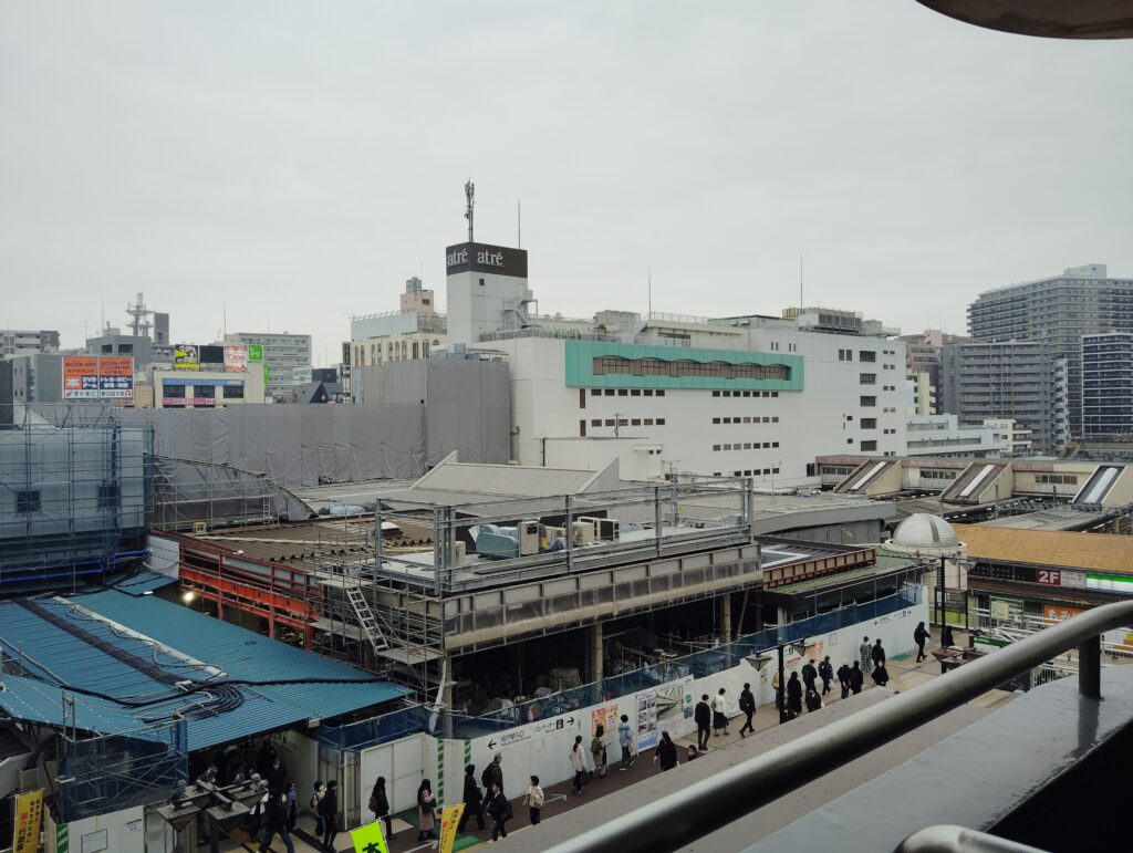 松戸駅ビル改良工事　2026年3月19日