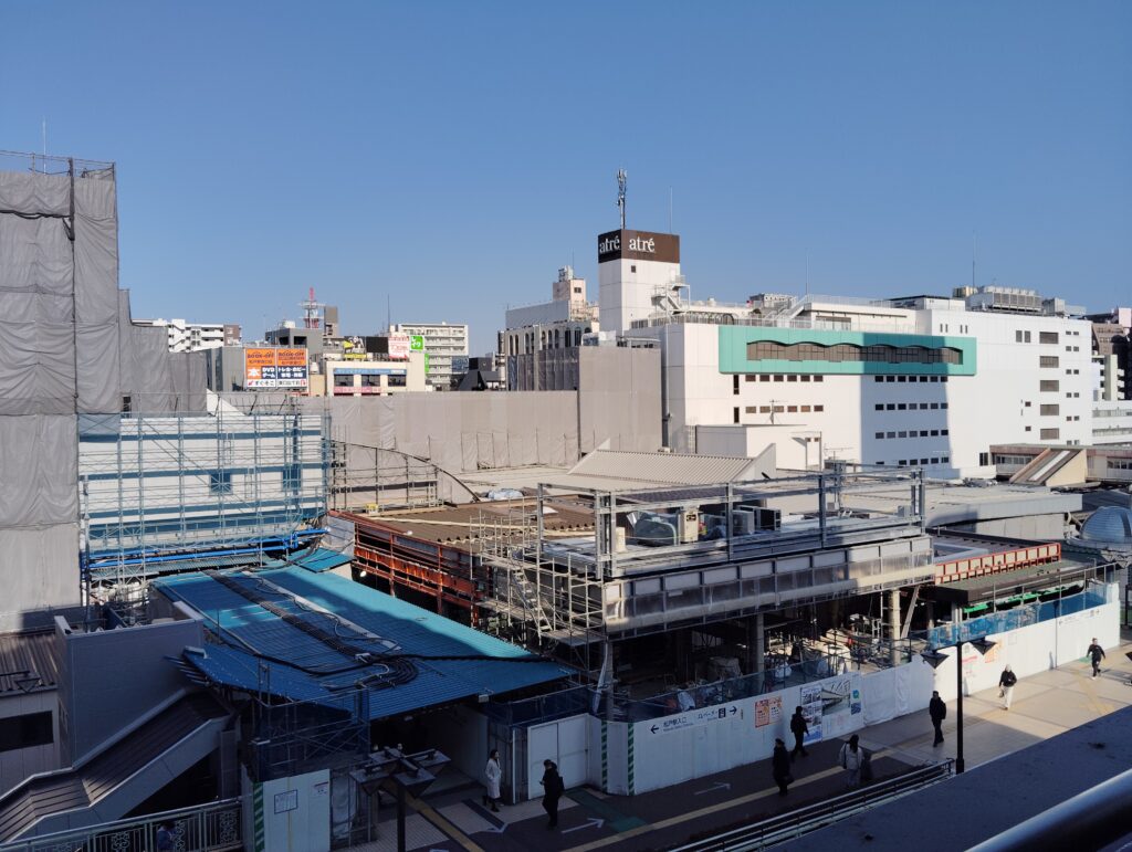 松戸駅ビル改良工事　2026年3月21日