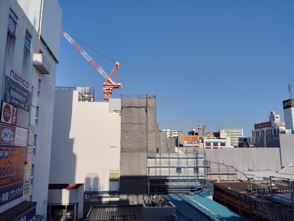 松戸駅ビル改良工事　2026年3月24日