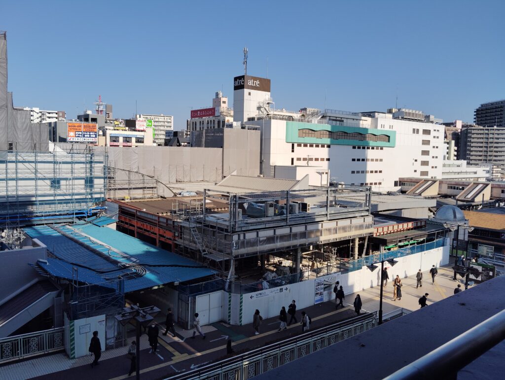 松戸駅ビル改良工事　2026年3月24日