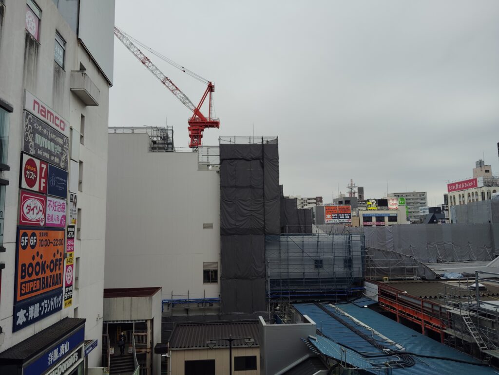 松戸駅ビル改良工事　2026年3月25日