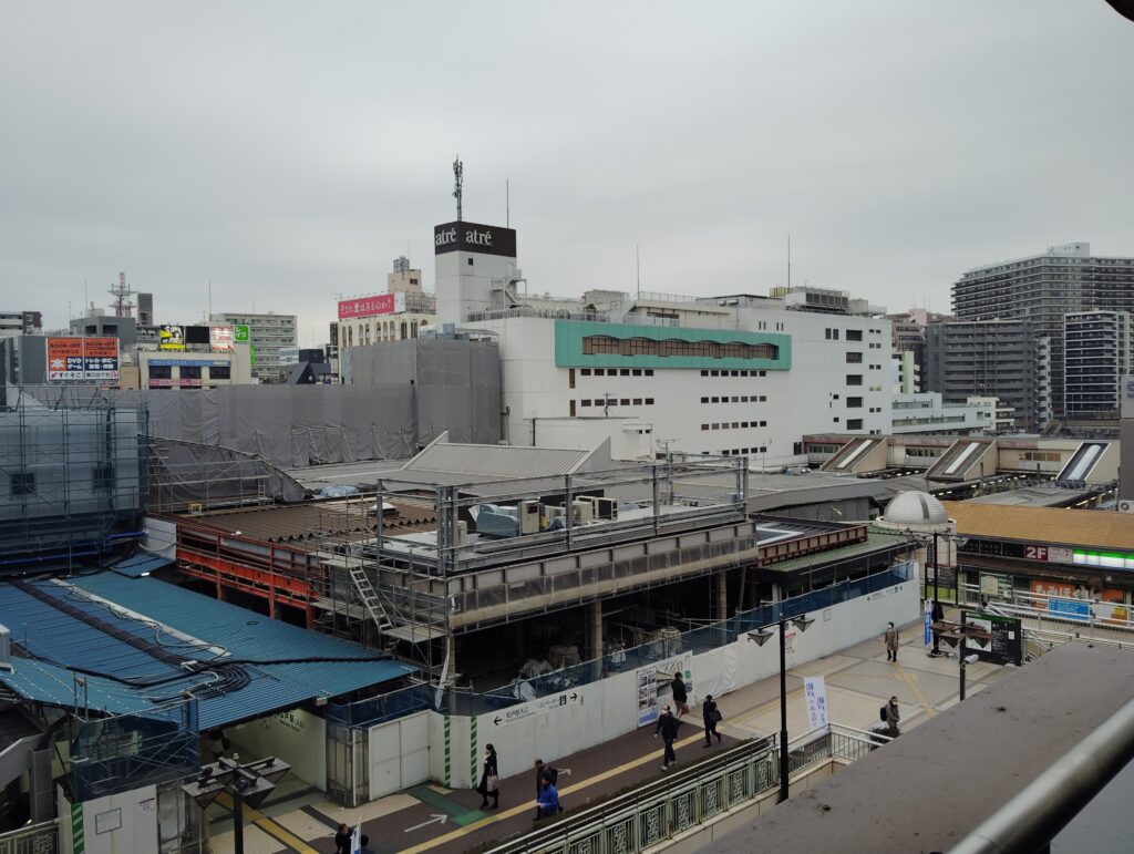 松戸駅ビル改良工事　2026年3月25日