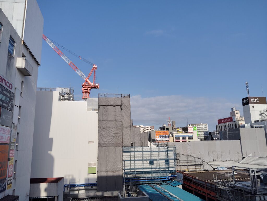 松戸駅ビル改良工事　2026年3月27日