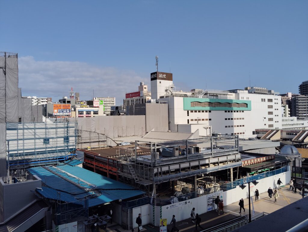 松戸駅ビル改良工事　2026年3月27日