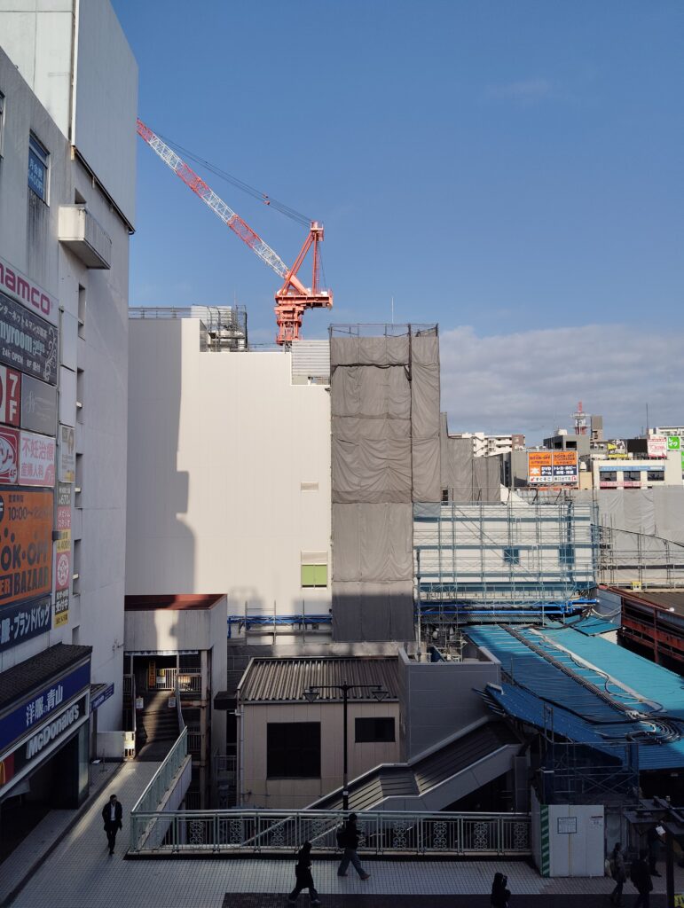 松戸駅ビル改良工事　2026年3月27日