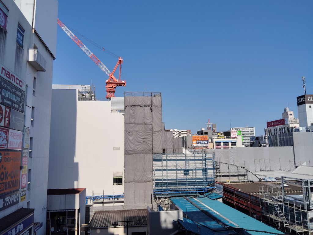 松戸駅ビル改良工事　2026年4月3日