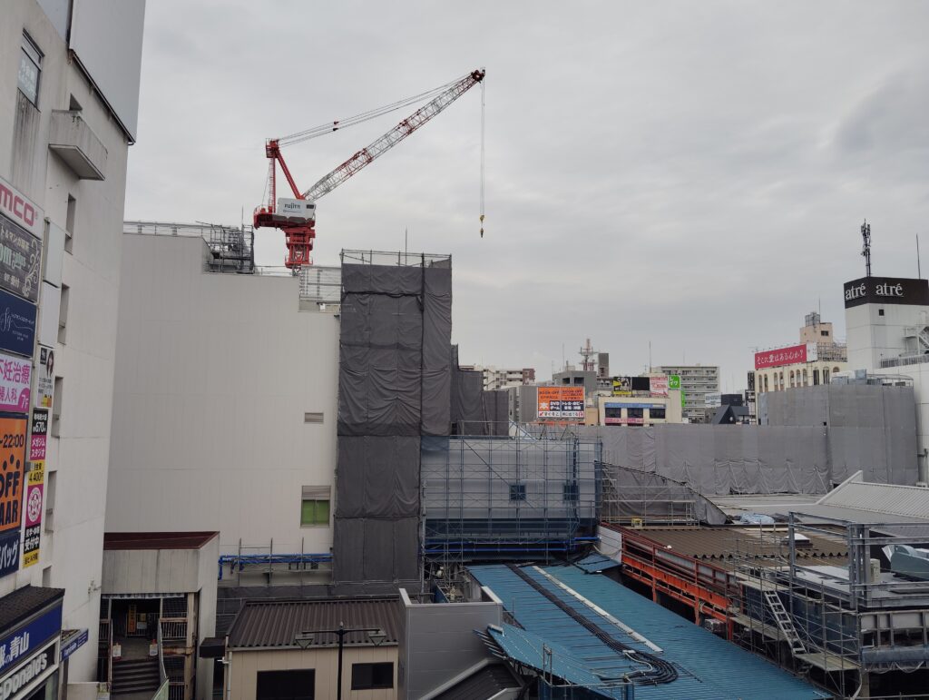 松戸駅ビル改良工事　2026年4月7日