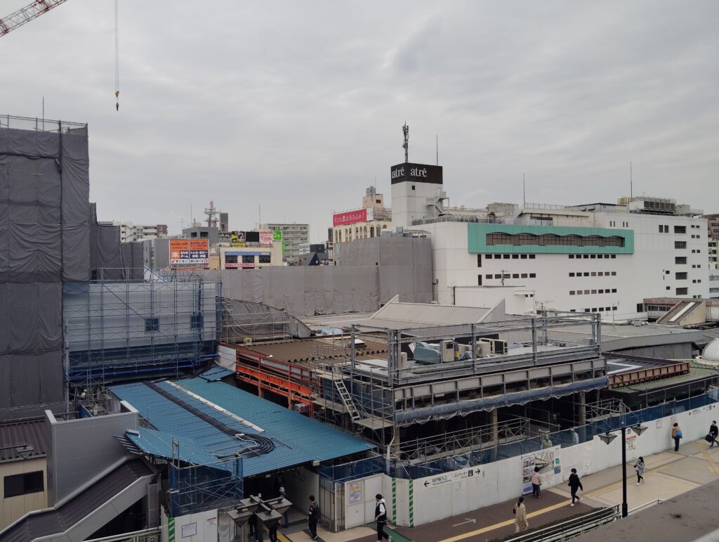 松戸駅ビル改良工事　2026年4月7日