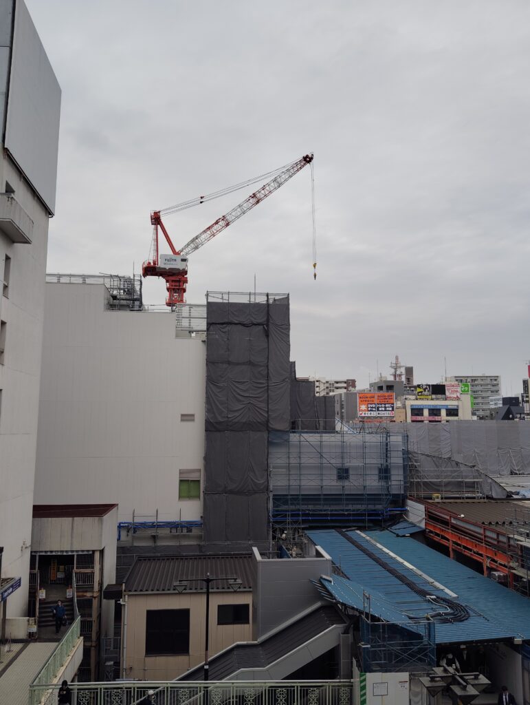 松戸駅ビル改良工事　2026年4月7日
