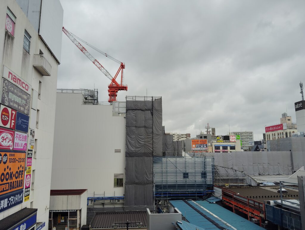 松戸駅ビル改良工事　2026年4月10日