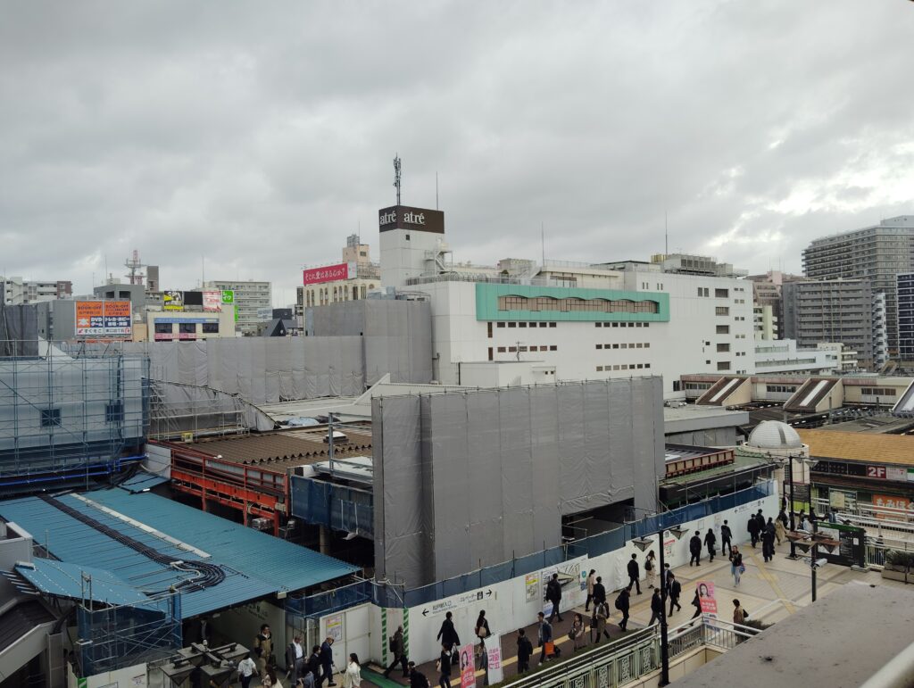 松戸駅ビル改良工事　2026年4月10日