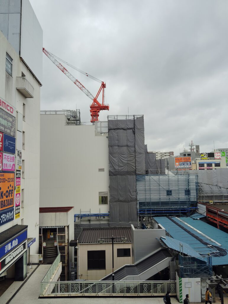 松戸駅ビル改良工事　2026年4月10日