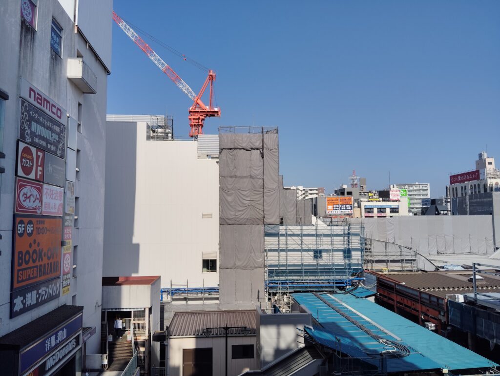 松戸駅ビル改良工事　2026年4月11日