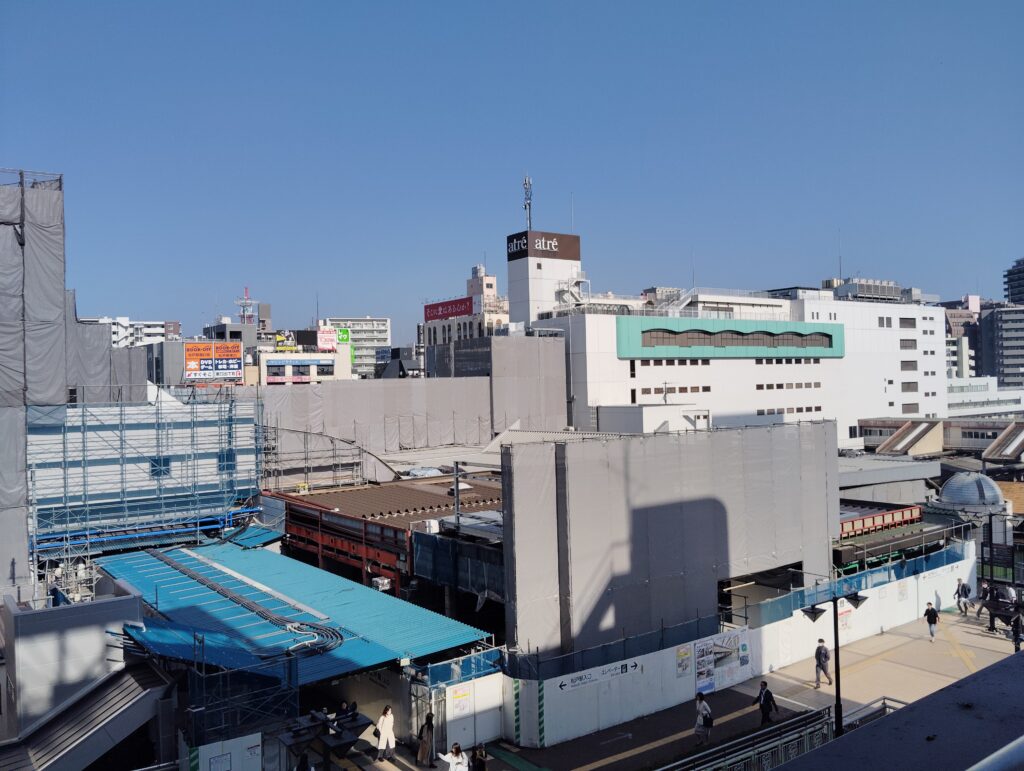 松戸駅ビル改良工事　2026年4月11日