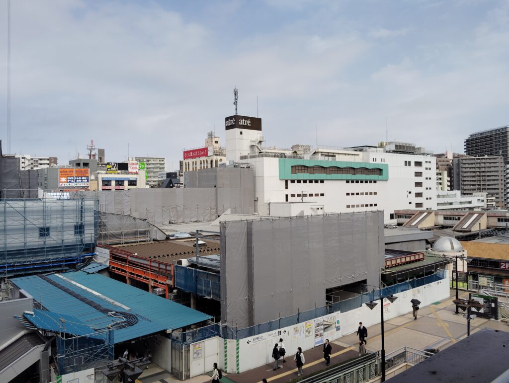 松戸駅ビル改良工事　2026年4月14日