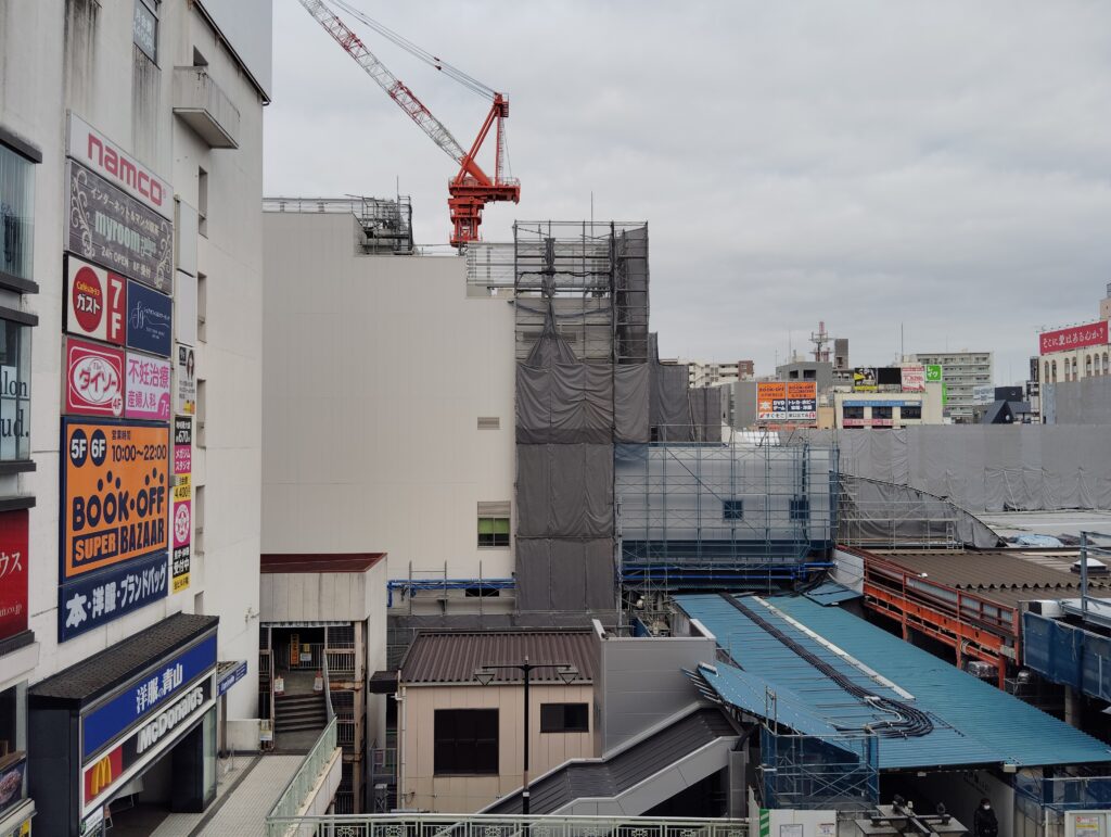 松戸駅ビル改良工事　2026年4月18日