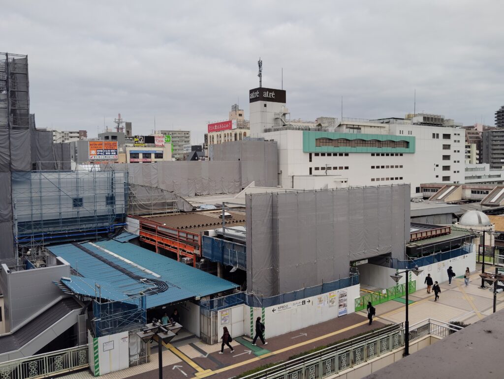 松戸駅ビル改良工事　2026年4月18日