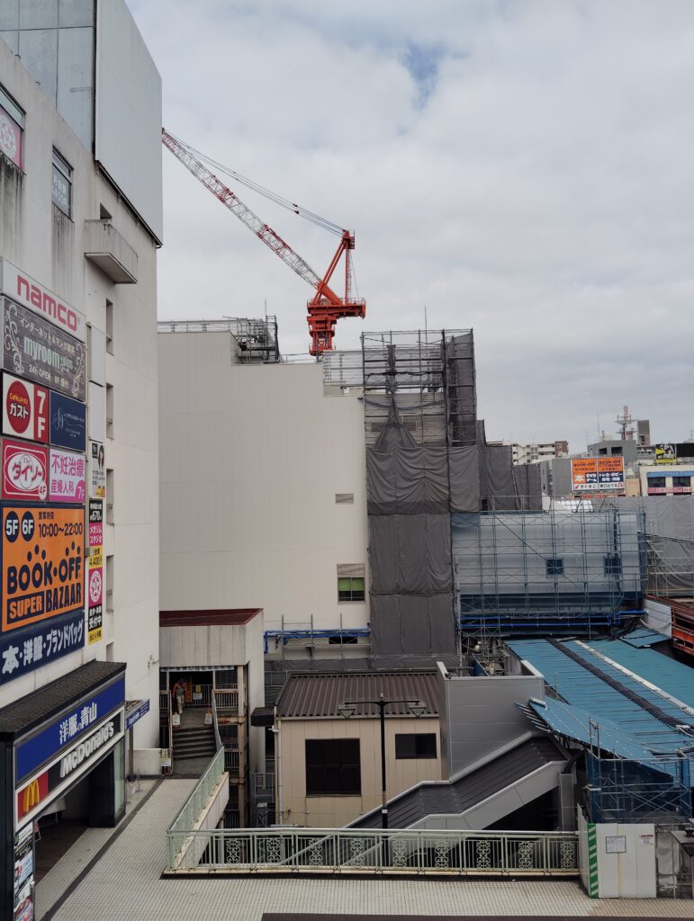 松戸駅ビル改良工事　2026年4月18日